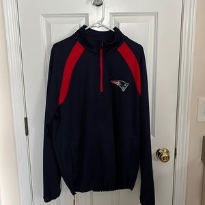 NFL New England Patriots Pull Over Jacket